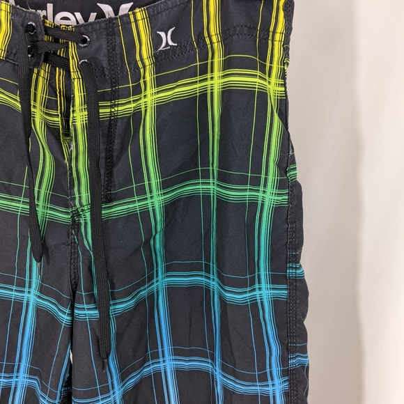 Hurley Men's MultiColored Board Shorts SZ 32 - Picture 2 of 6